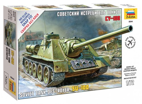 Zvezda - Soviet Self-Propelled Gun Su-100 (5044)