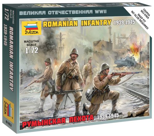 Zvezda - Romanian Infantry WWII 1:72 (6163)