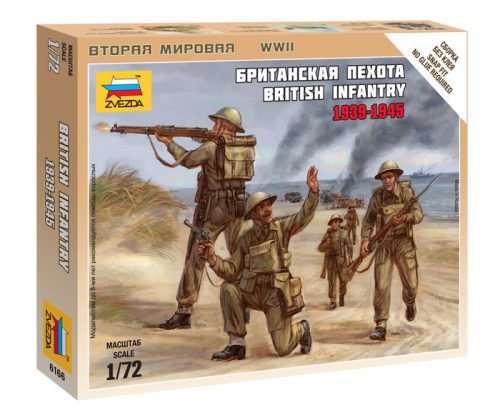 Zvezda - British Infantry /1939-42/ (6166)