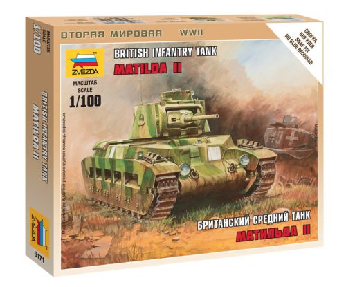 Zvezda - British Tank Mk-1 'Matilda' 1:100 (6171)