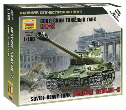 Zvezda - Is-2 Stalin Military Small Set 1:100 (6201)