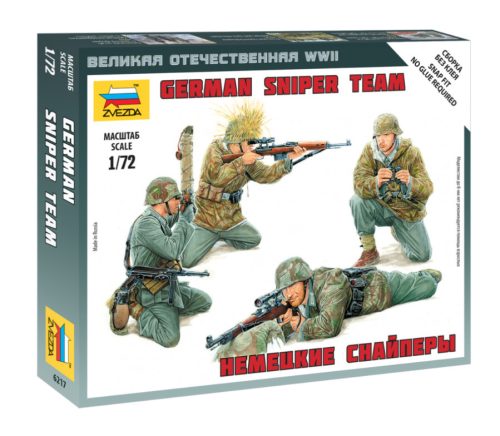 Zvezda - German Sniper Team Military Small Sets