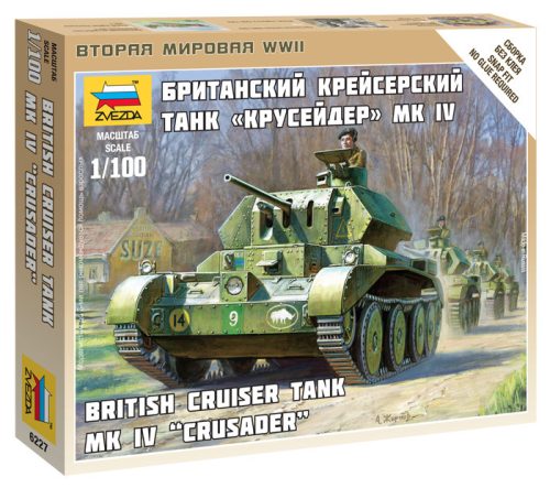 Zvezda - British Tank 1:100 (6227)