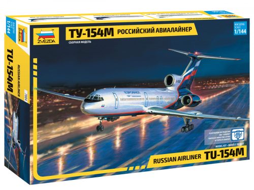 Zvezda - Tupolev Tu-154M Russian Airliner 1:144 (7004)