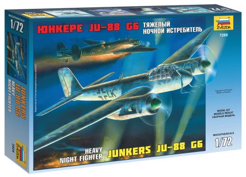 Zvezda - Junkers Ju-88G6 Night Fighter (7269)