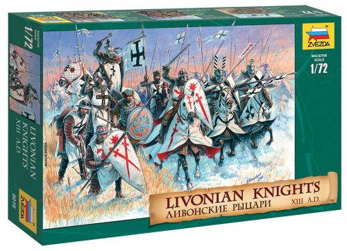 Zvezda Livonian Knights 1:72