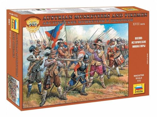 Zvezda Austrian Musketeers and Pikemen XVII. Century