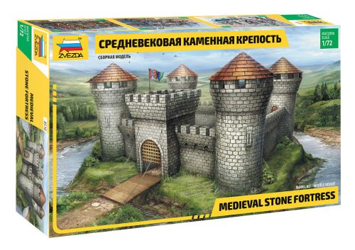 Zvezda - 1:72 Medieval stone fortress