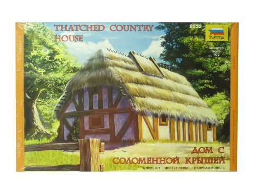 Zvezda - 1:72 EUROP.THATCHED COUNTRY HOUSE - NOT FOR SALE ONLINE